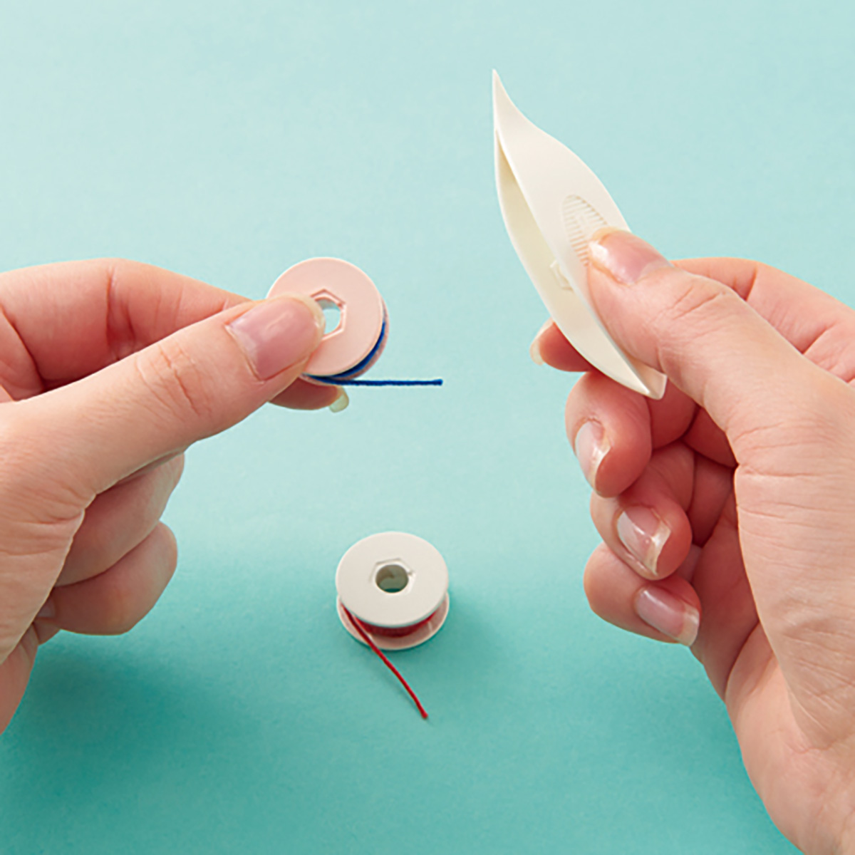 クロバー　スペアボビンセット　＜ブラウン＞　５７－７４０