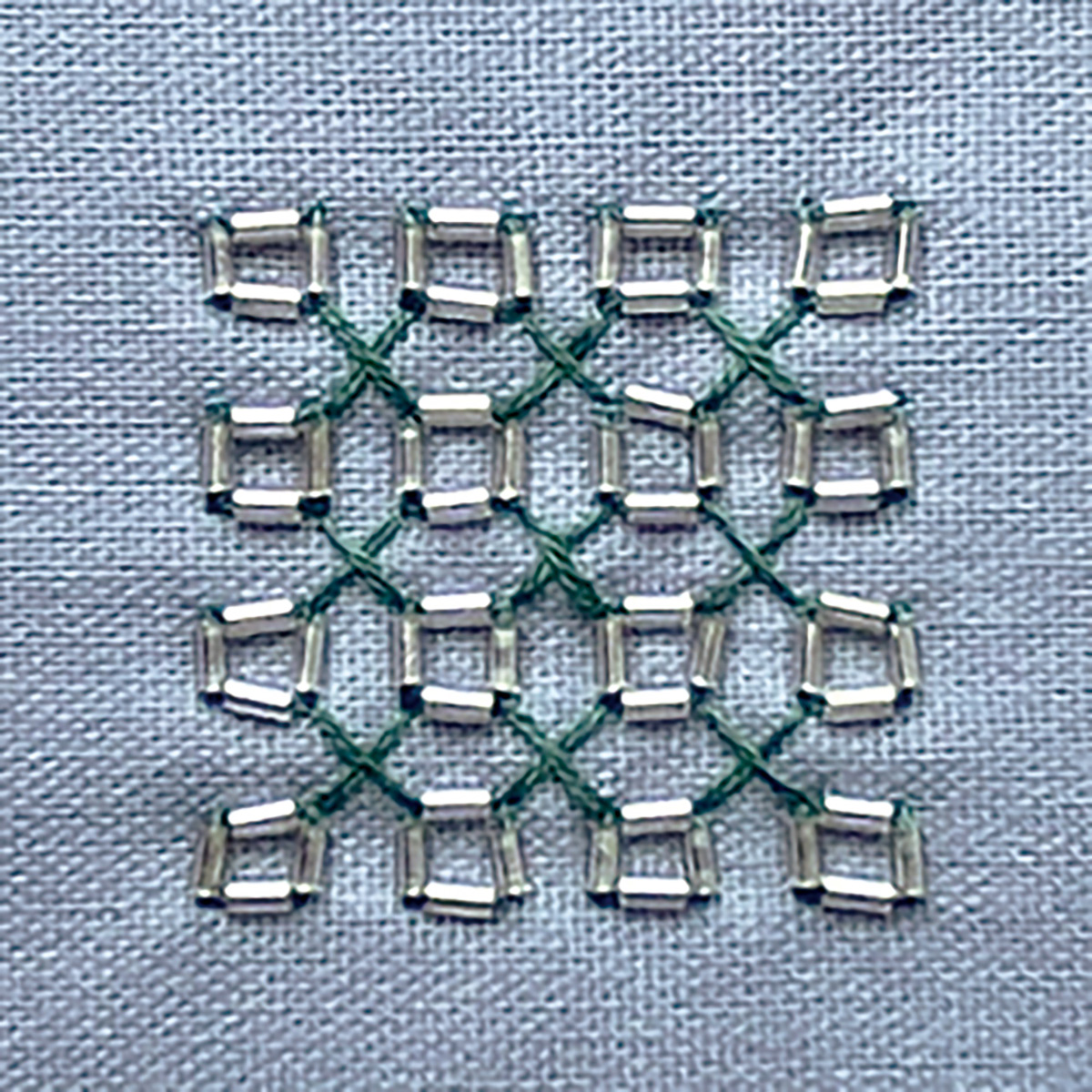 クロバー　ビーズ刺し子テンプレート　５７－７８４