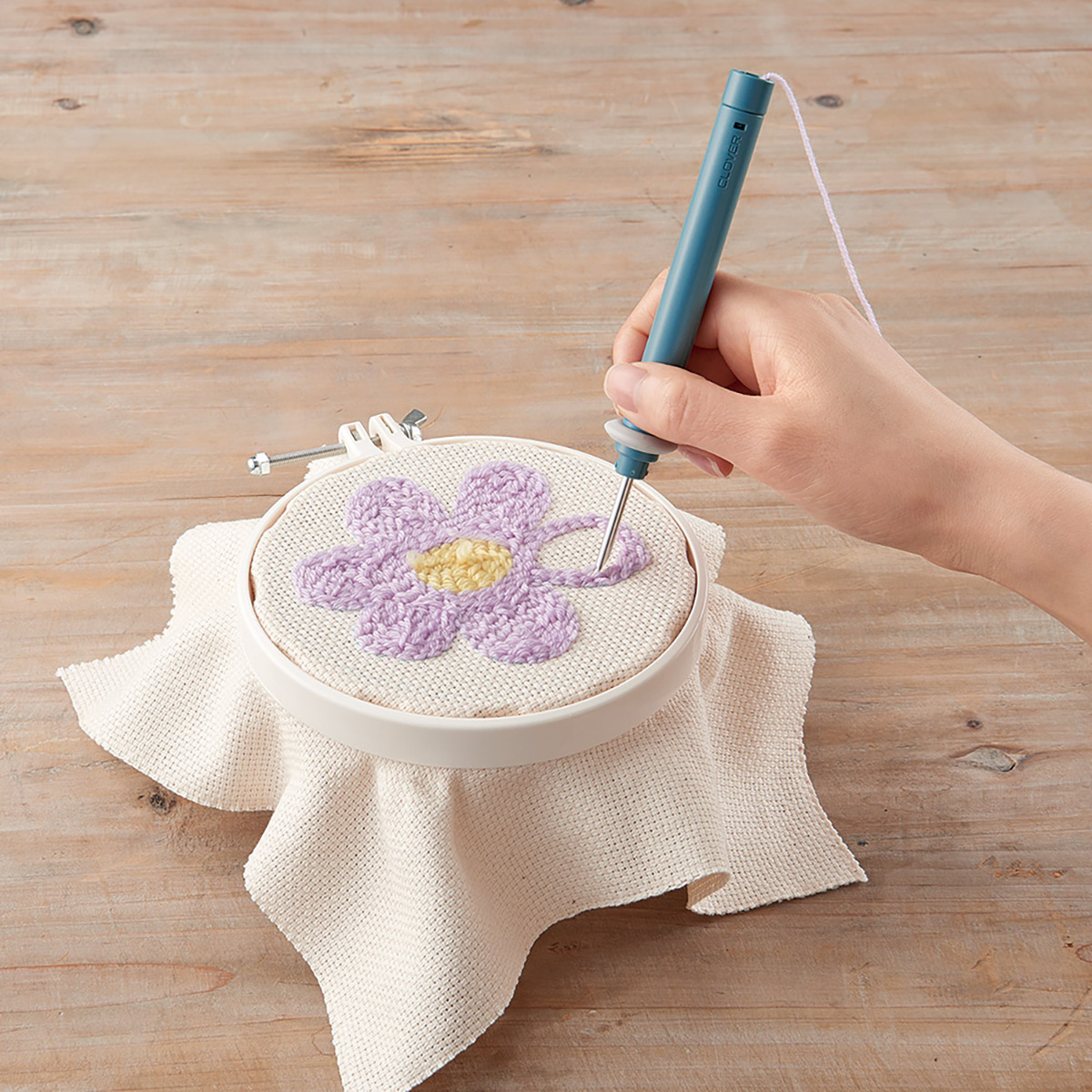 クロバー　パンチニードル　３．５ｍｍ　５７－７９０