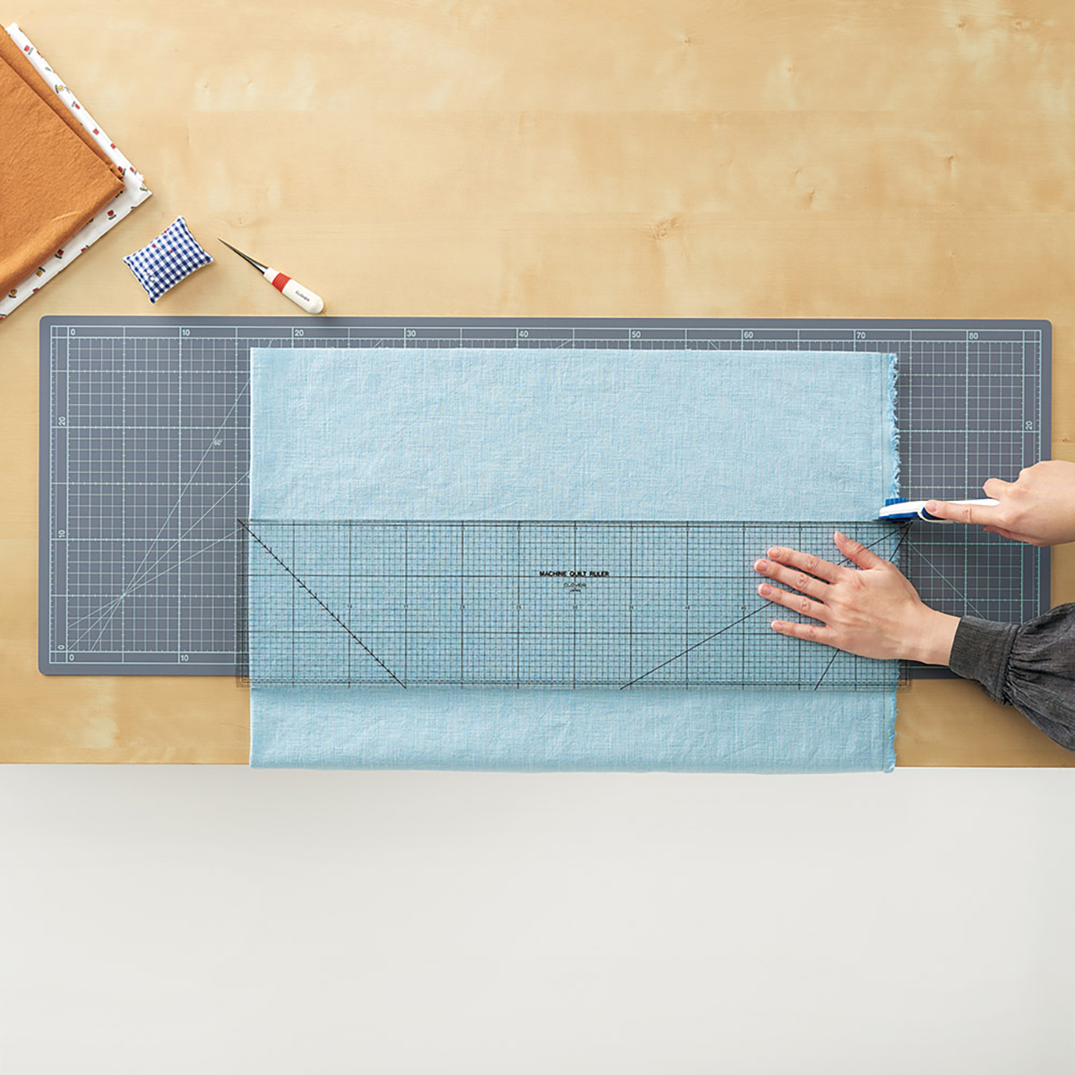 クロバー　カッティングマットＥ　Ａ３Ｗ　折りたたみ　５７－８５８