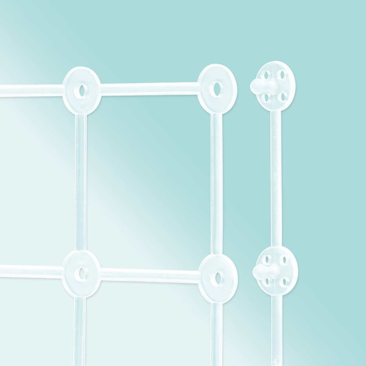 クロバー　ニット用ソフトピン　クリア　５８－６７１