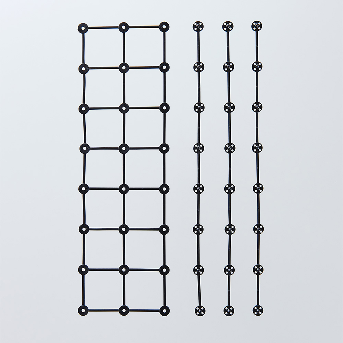 クロバー　ニット用ソフトピン　黒　５８－６７２
