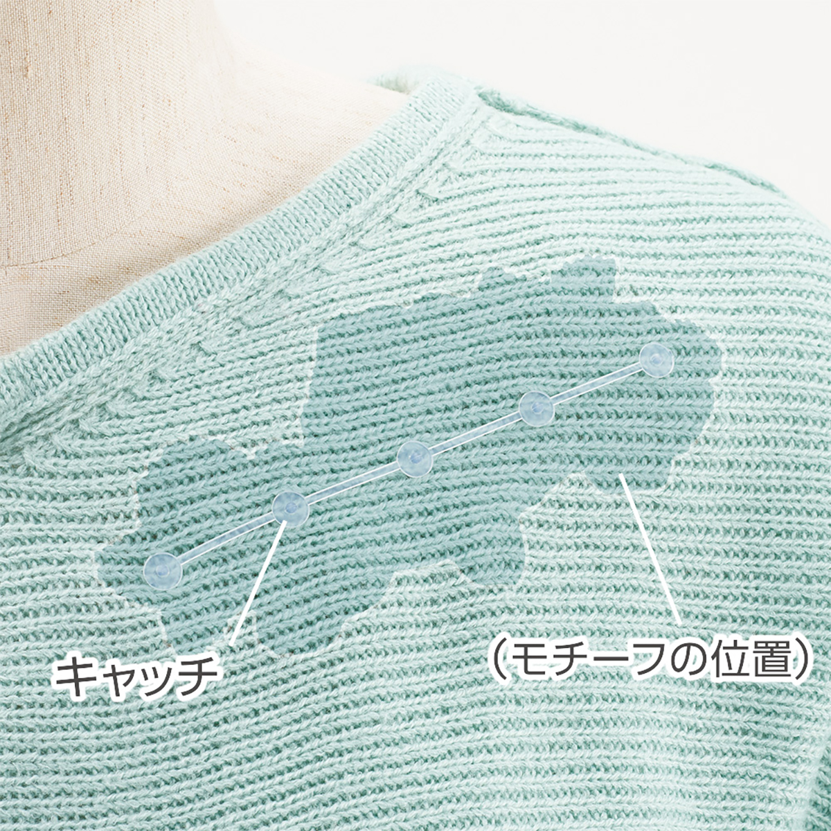 クロバー　ニット用ソフトピン　黒　５８－６７２