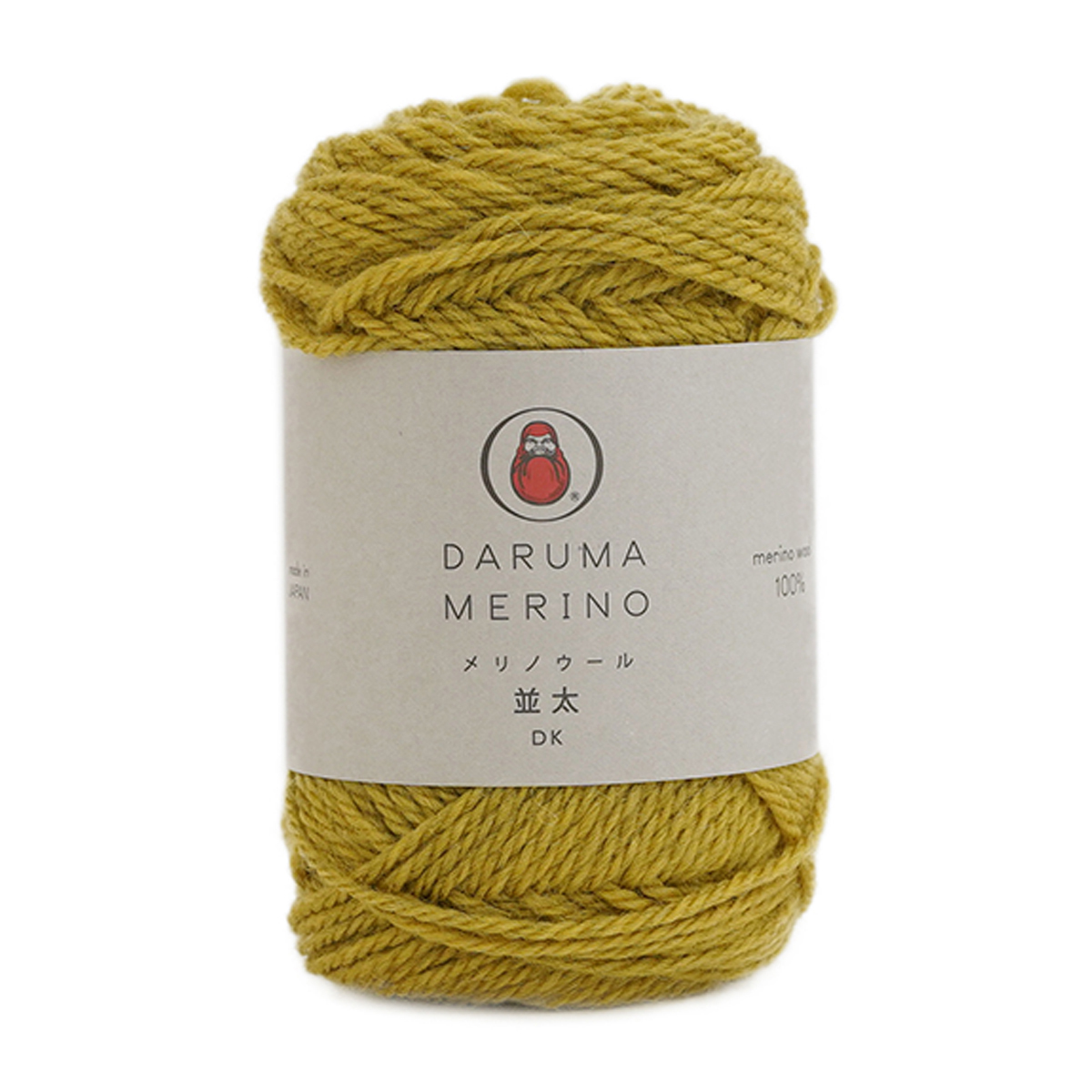 横田　ＤＡＲＵＭＡ　メリノウール並太　６７００　１３（マスタード）