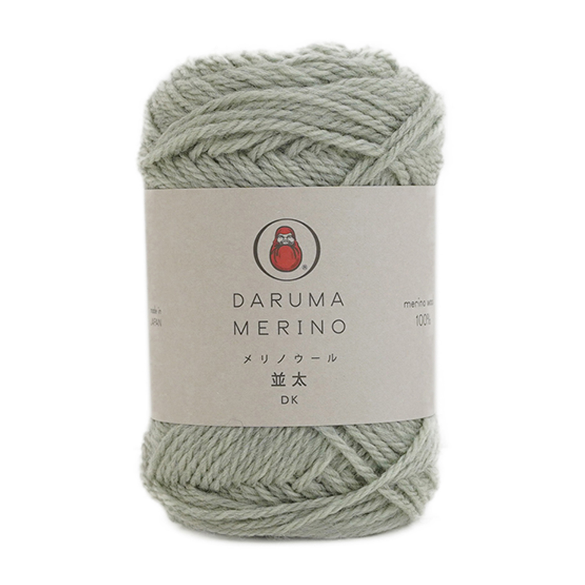 横田　ＤＡＲＵＭＡ　メリノウール並太　６７００　１６（ミストグリーン）