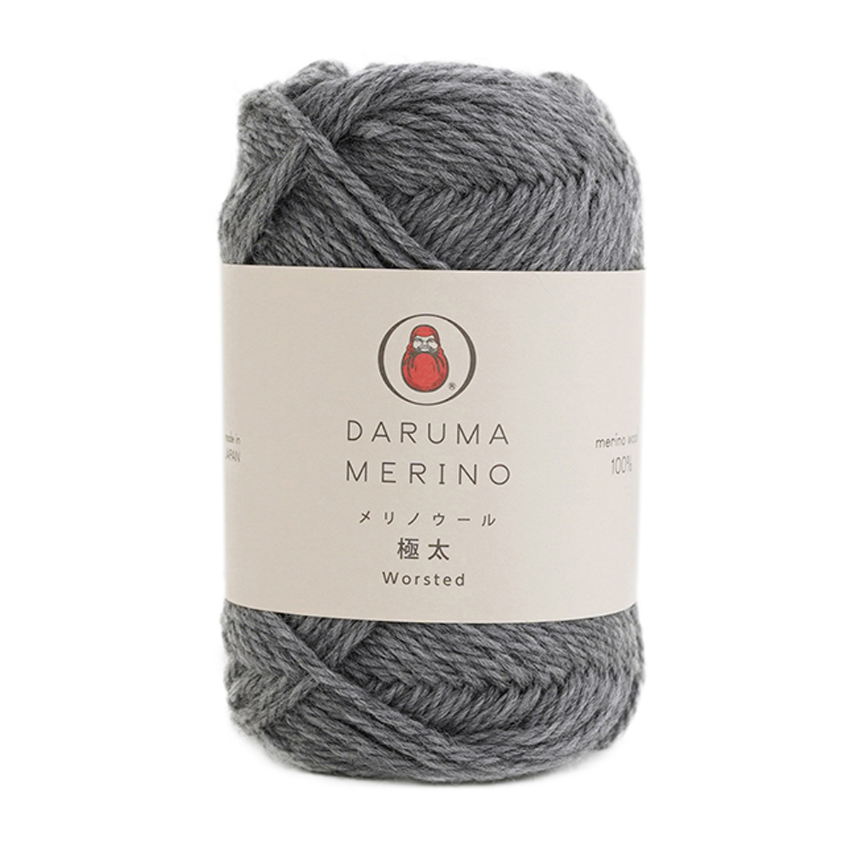 横田　ＤＡＲＵＭＡ　メリノウール極太　６７１０　３１５（グレー）