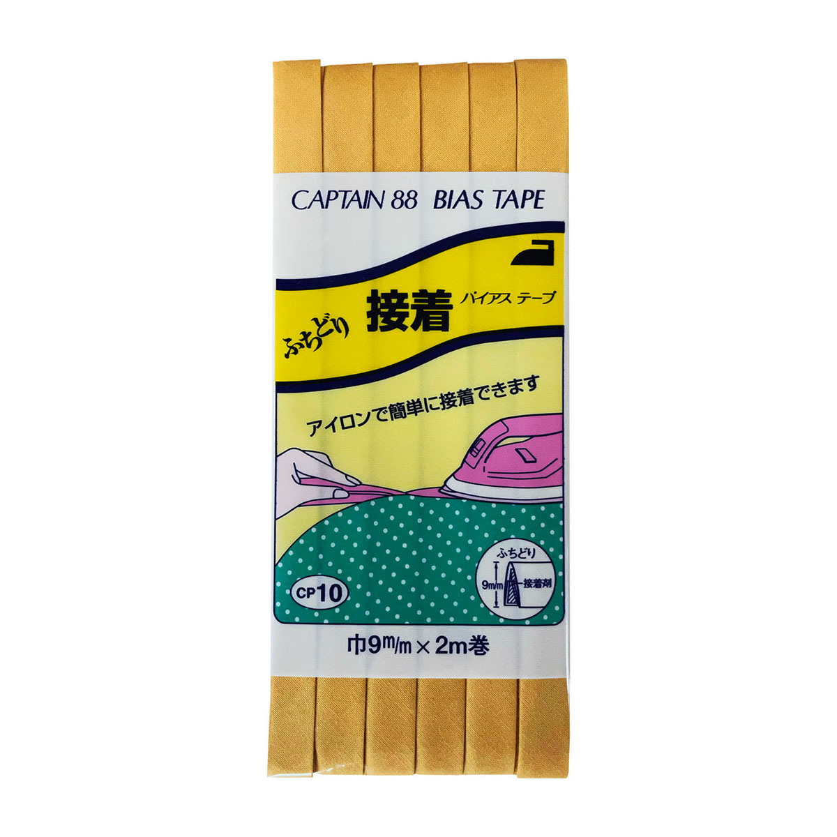 キャプテン　バイアステープ　ふちどり接着　ＣＰ１０　３６１