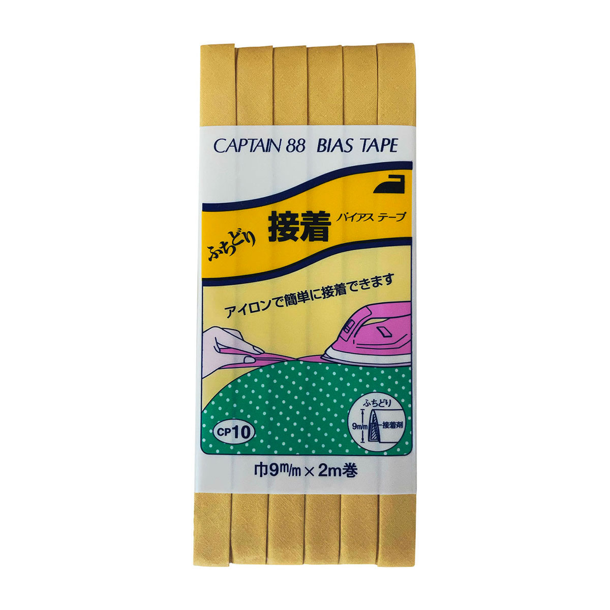 キャプテン　バイアステープ　ふちどり接着　ＣＰ１０　３６８