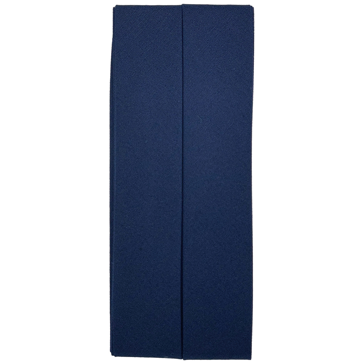 キャプテン　バイアステープ　コットンブロード２５　ＣＰ１１　４１５（紺）