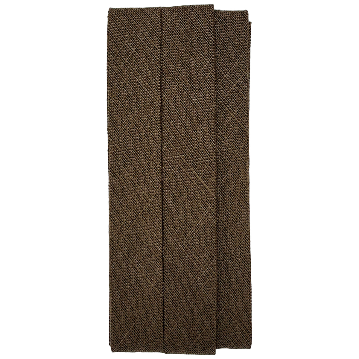 キャプテン　バイアステープ　和布（もめん）　ＣＰ２０　１８（コゲ茶）