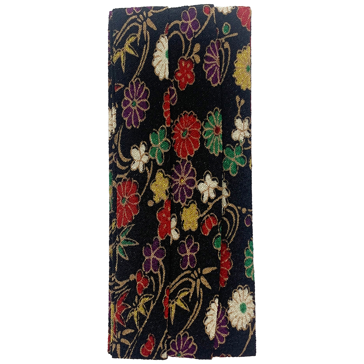 キャプテン　バイアステープ　和布（ちりめんバイアステープ）　ＣＰ７２　４（黒）