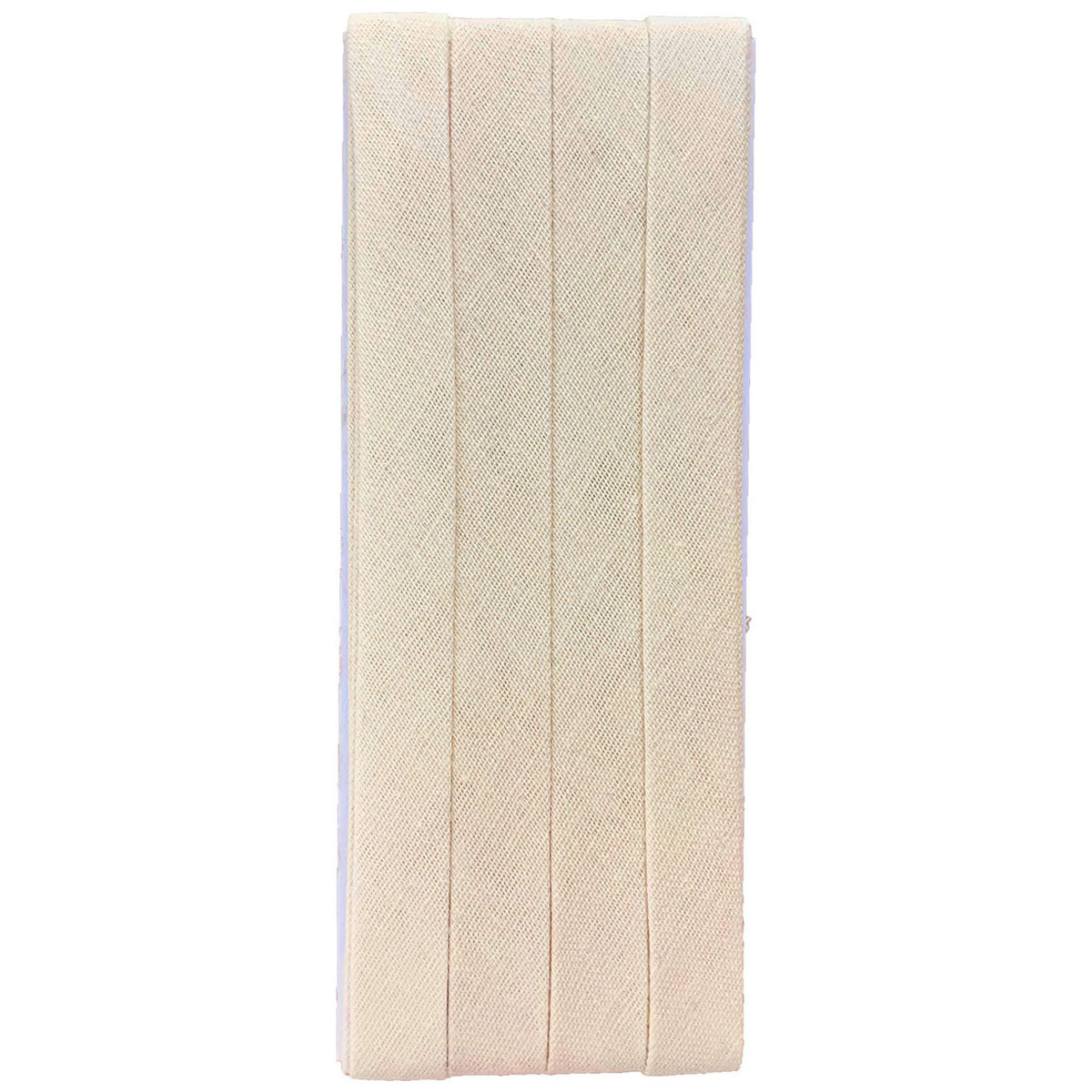 キャプテン　バイアステープ　やわらかガーゼ（両折１２．７）　ＣＰ１２１　５（ベージュ）