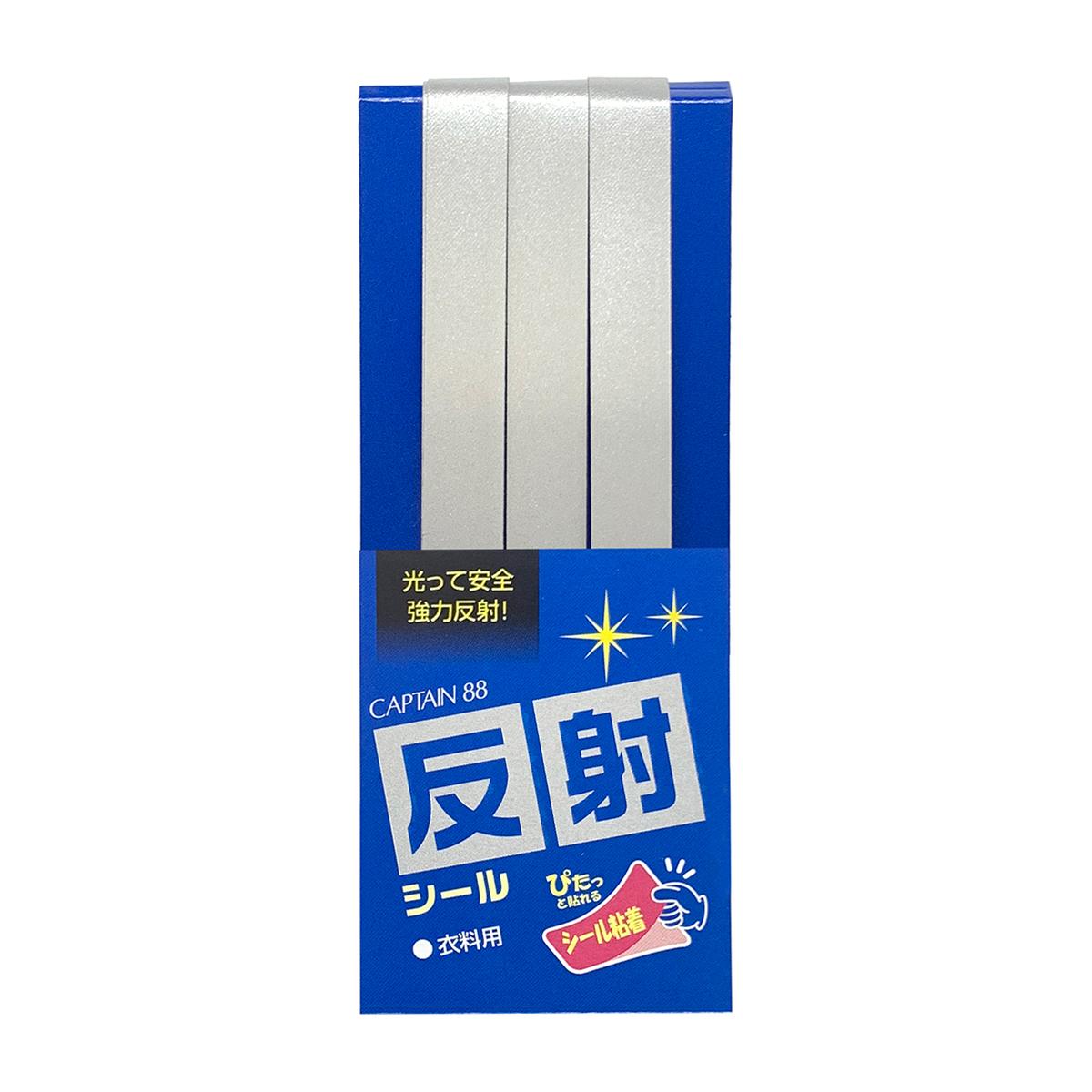 キャプテン　反射シール（粘着）　１ｃｍ×１ｍ　ＣＰ１３１　１１
