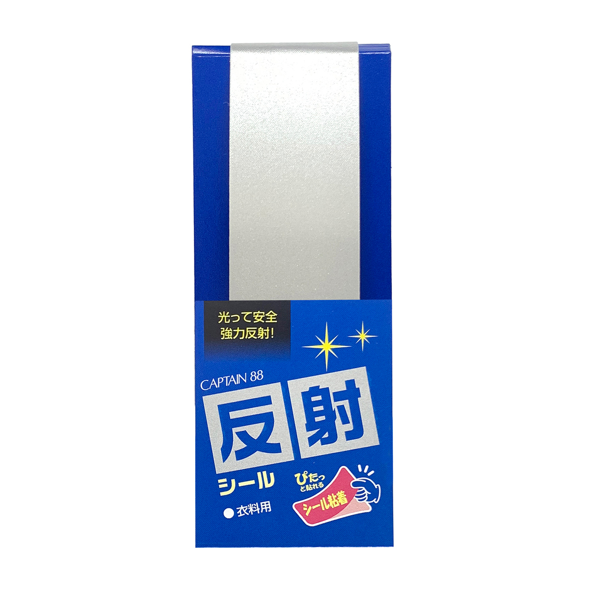 キャプテン　反射シール（粘着）　３ｃｍ×３５ｃｍ　ＣＰ１３１　１２