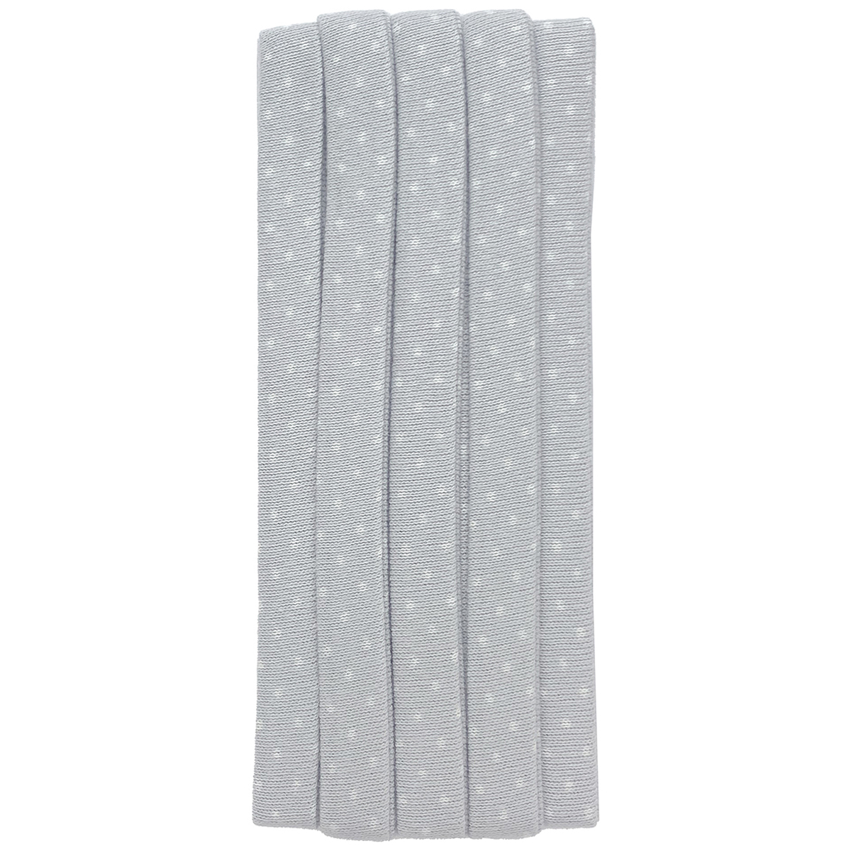 キャプテン　水玉　ふちどりニットテープ　ＣＰ１６８　２８（グレー）