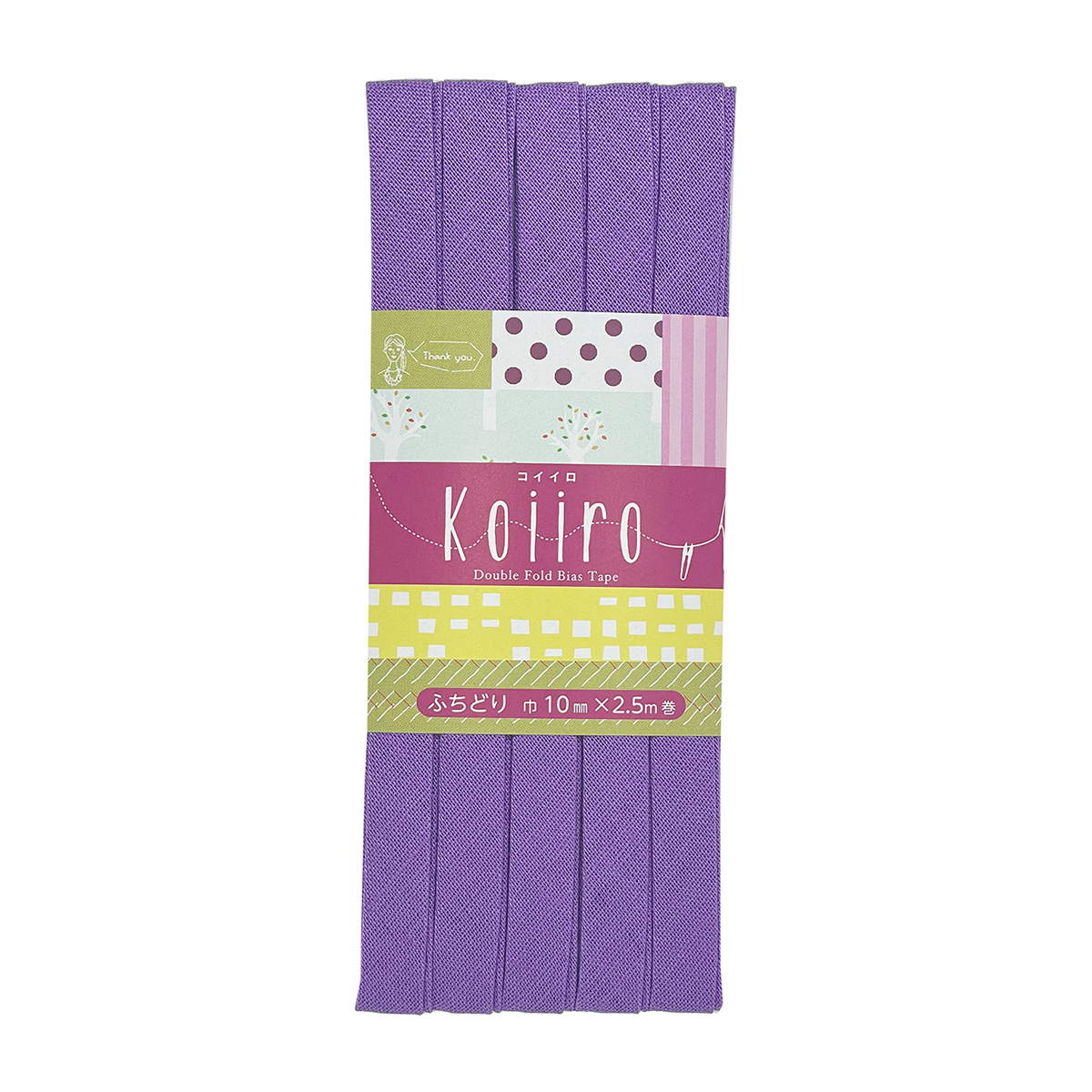 キャプテン　バイアステープ　Ｋｏｉｉｒｏ（コイイロ）ふちどり１０　ＣＰ１８８　１０