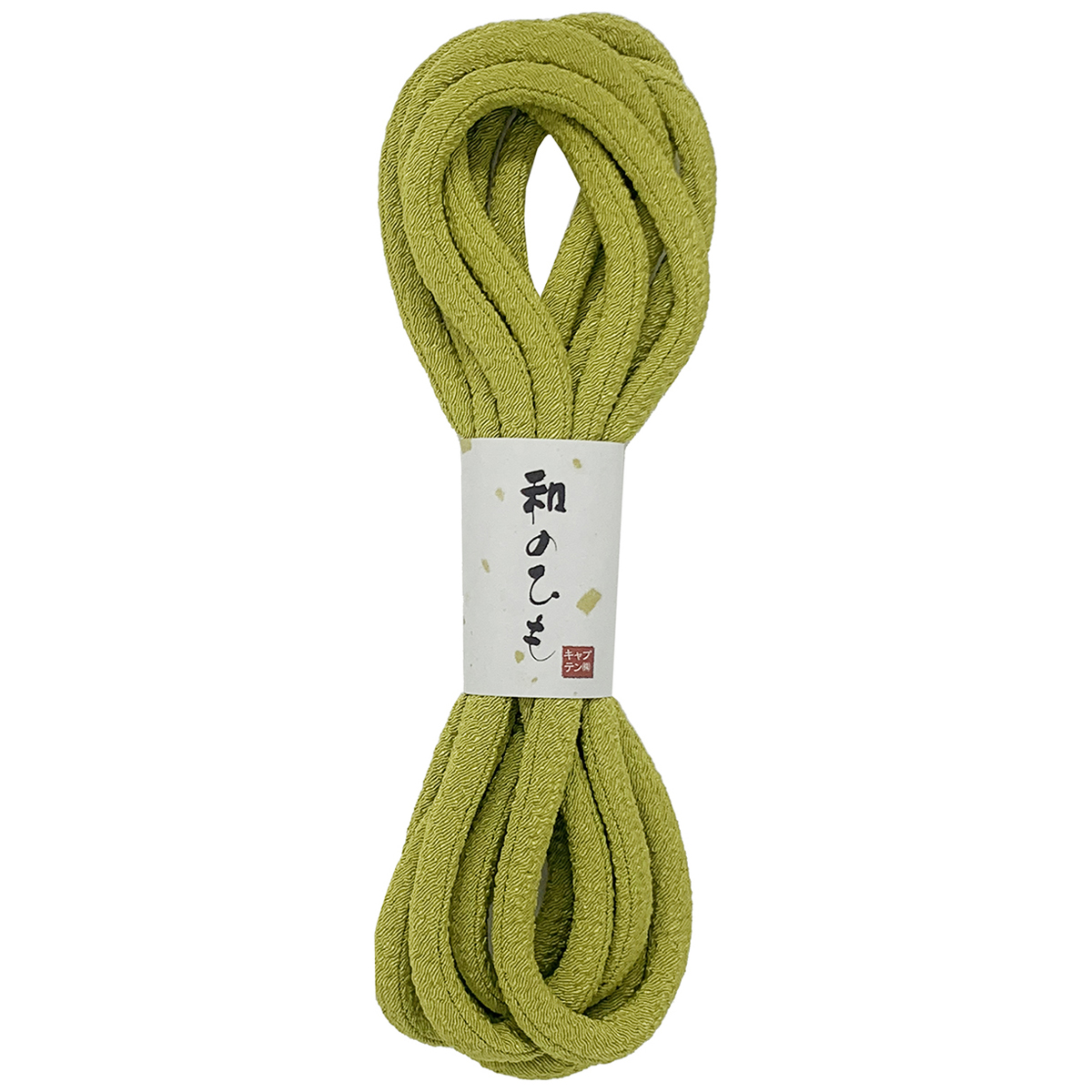 キャプテン　バイアステープ　和のひも（ちりめん）　ＣＰ２０５　１２（抹茶）
