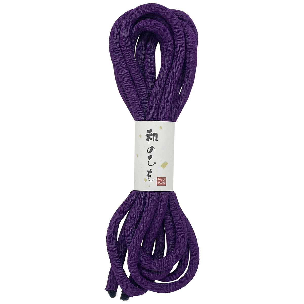 キャプテン　バイアステープ　和のひも（ちりめん）　ＣＰ２０５　１３（紫）