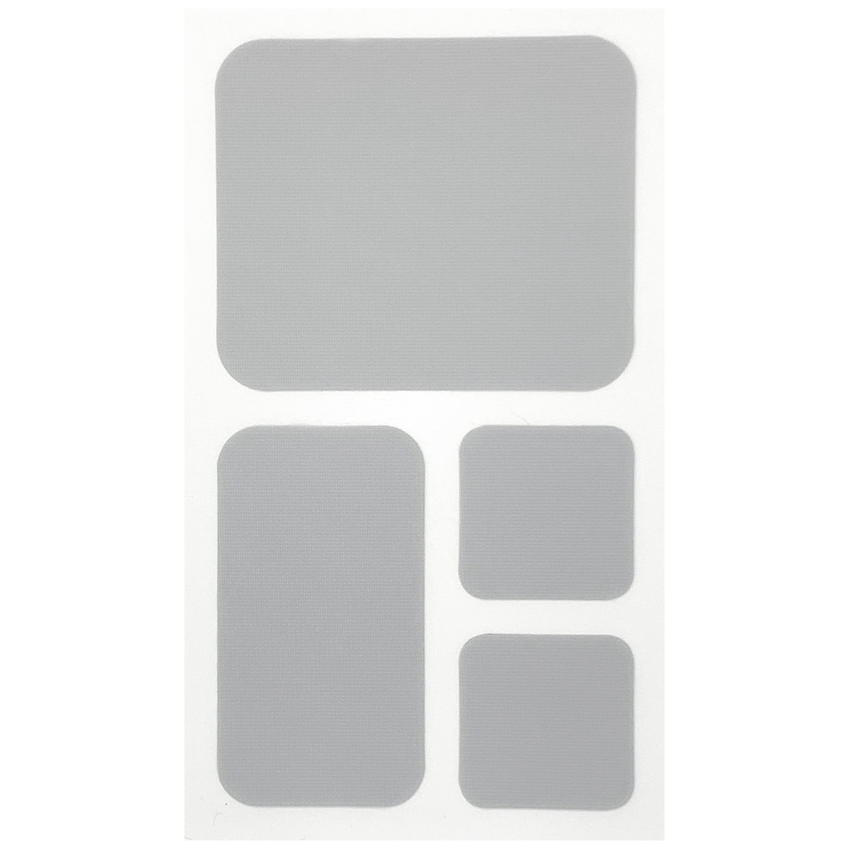 キャプテン　ダウンウエアの補修パッチ＆シート　ＣＰ２２８　３（ライトグレー）