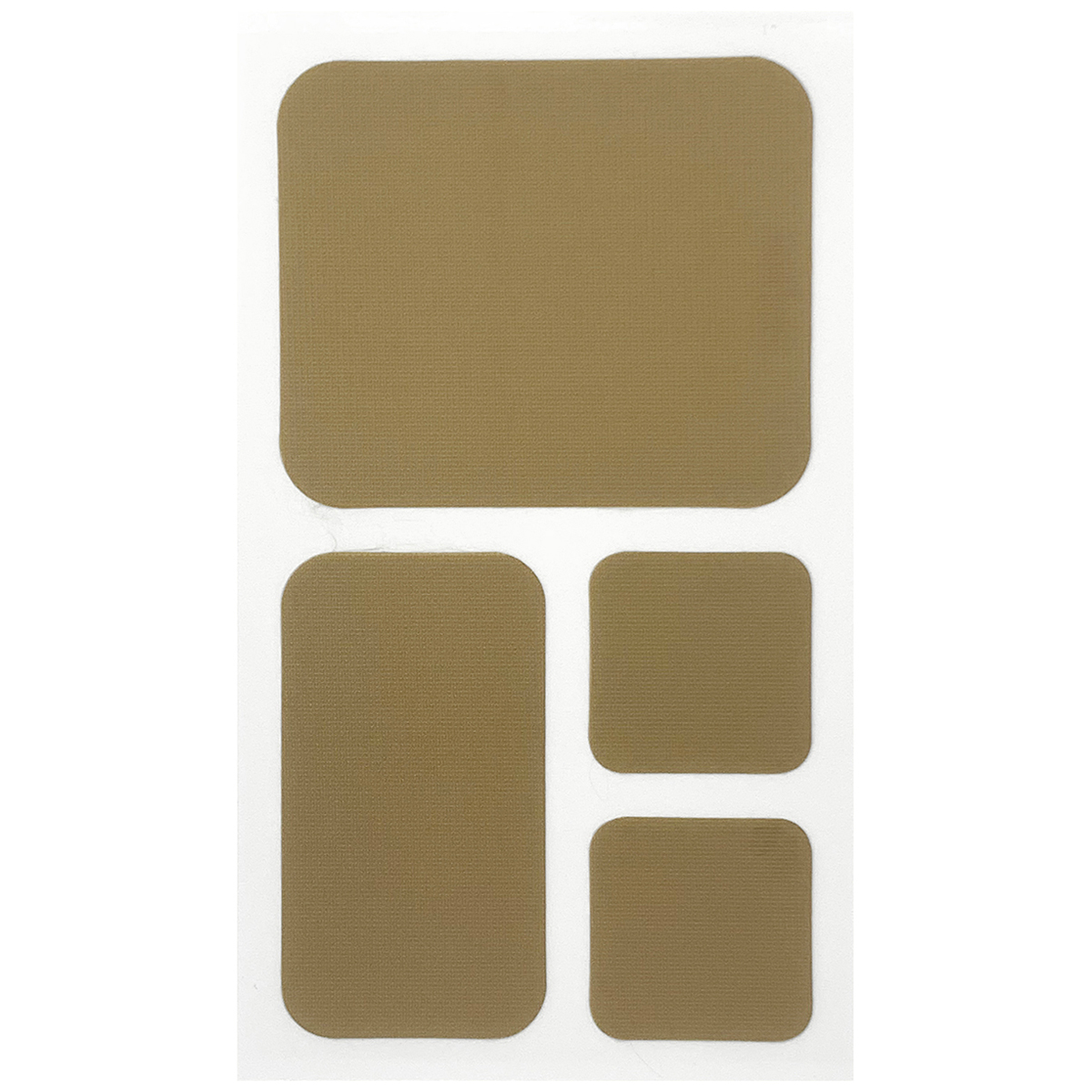 キャプテン　ダウンウエアの補修パッチ＆シート　ＣＰ２２８　４（ベージュ）