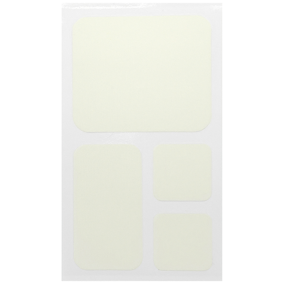 キャプテン　ダウンウエアの補修パッチ＆シート　ＣＰ２２８　８（オフホワイト）