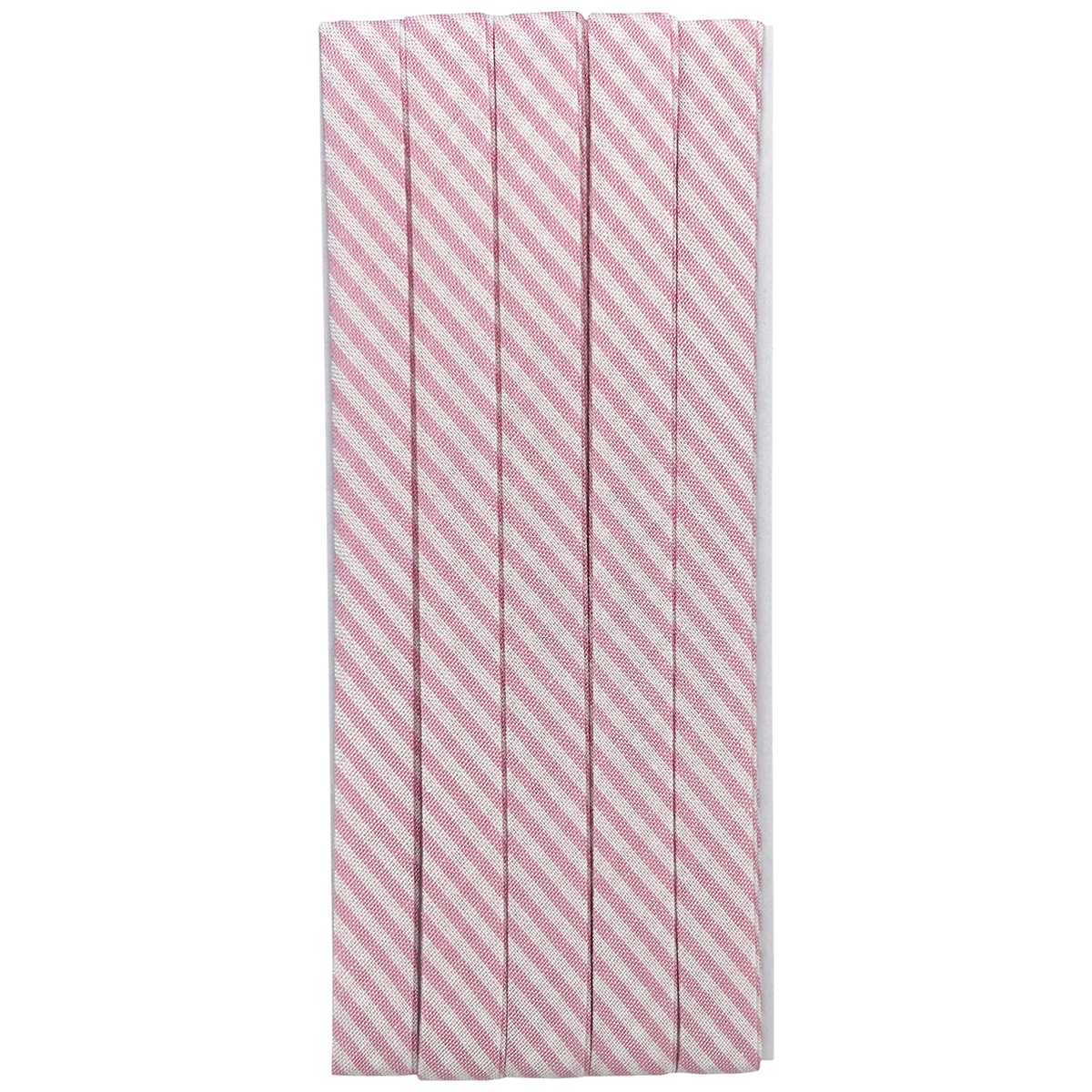 キャプテン　バイアステープ　ギンガム（チェック＆ストライプ）　ＣＰ２３８　１１（ストライプピンク）