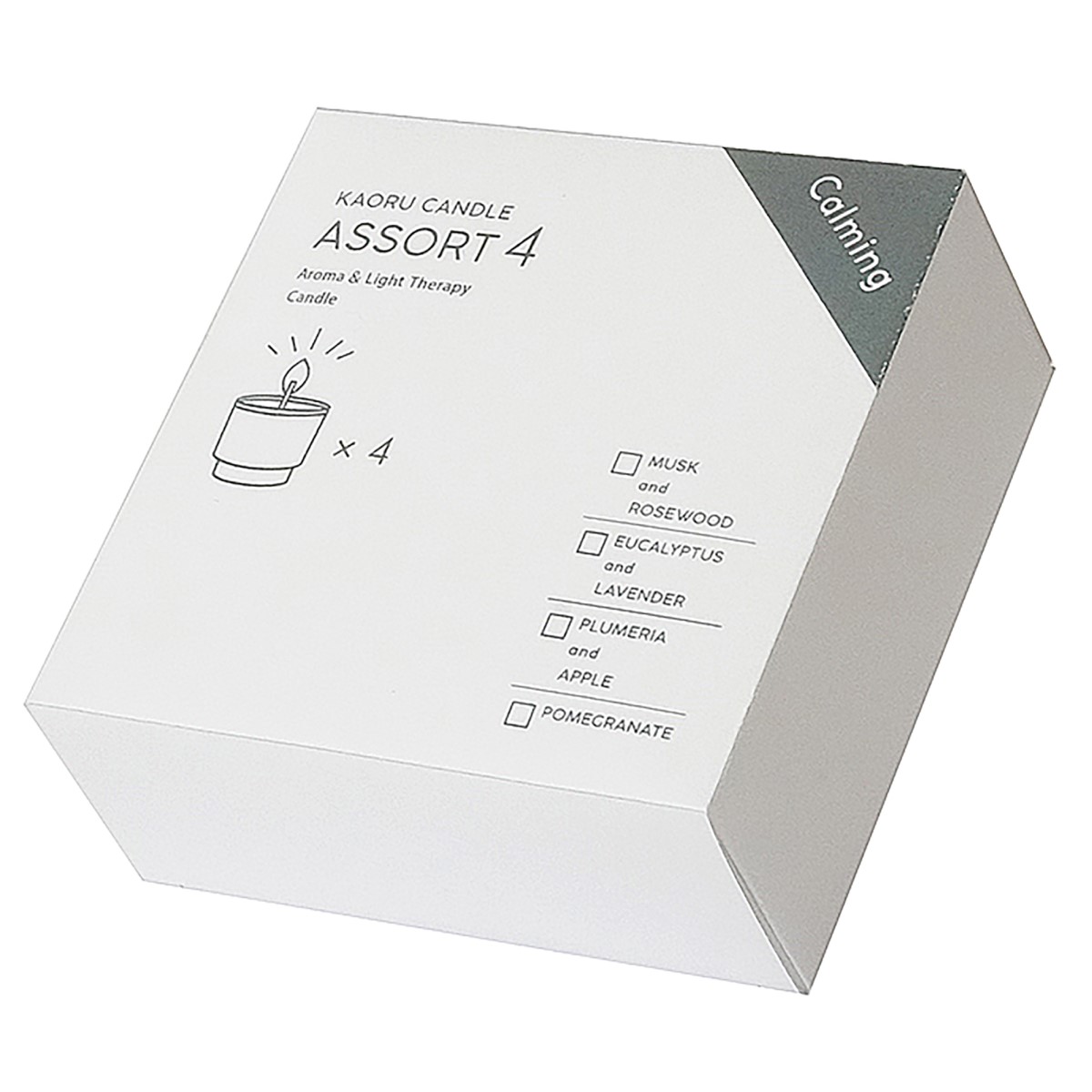 香るキャンドルアソート4　カーミング