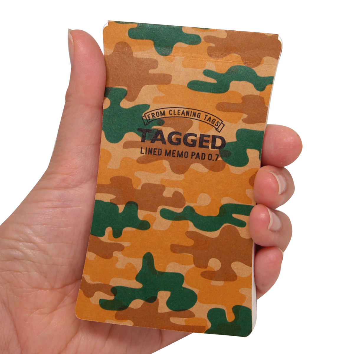 TAGGED MEMO PAD 迷彩01 (L）