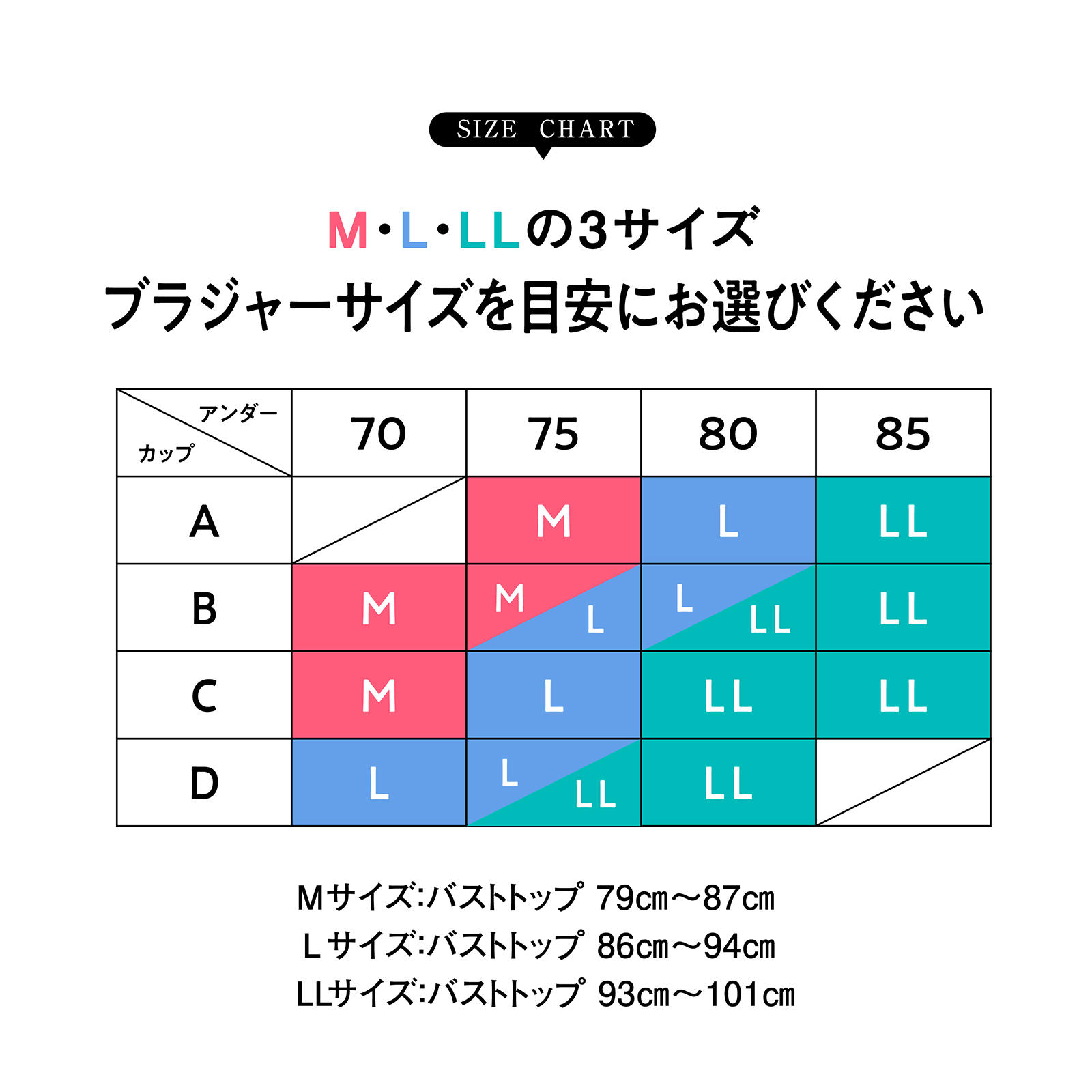 肩らっくす ノンワイヤーブラ
