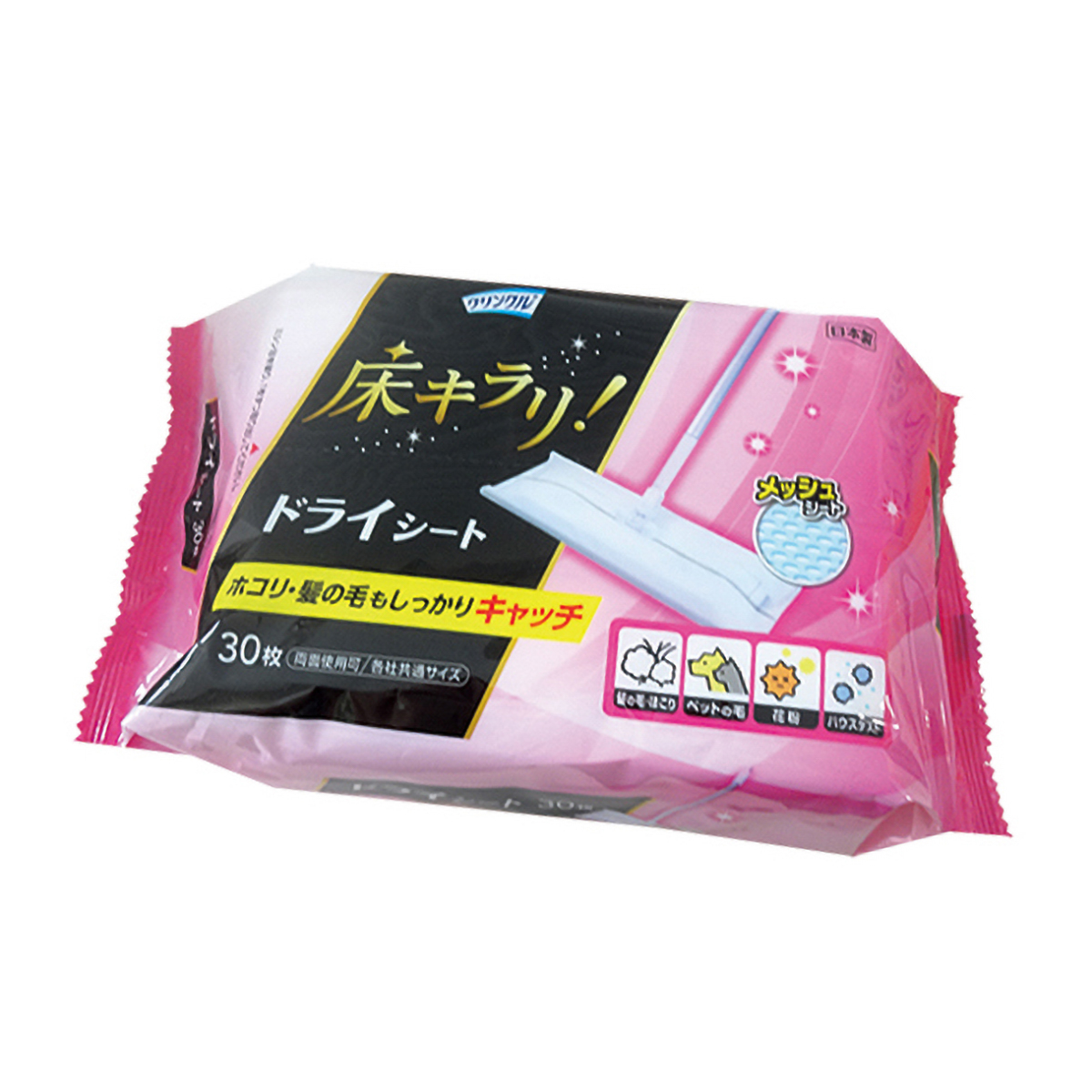 クリンクル床キラリフローリング用ドライシート30枚