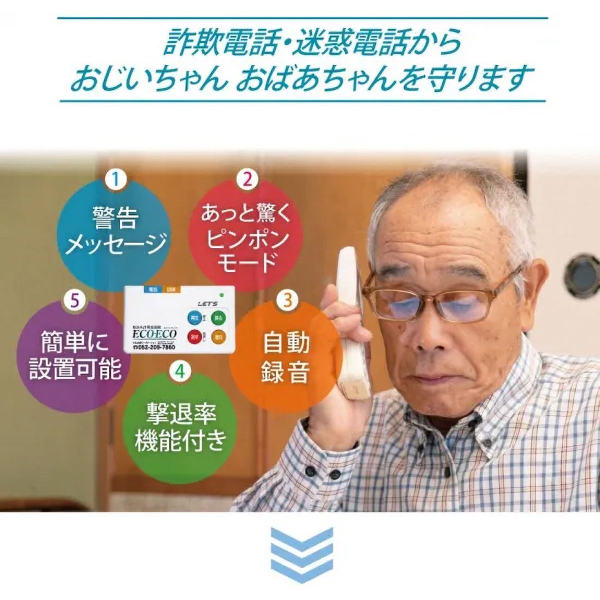 レッツ・コーポレーション　振込め詐欺見張り隊 ECOECO
