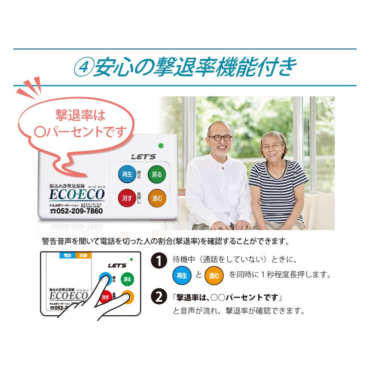 レッツ・コーポレーション　振込め詐欺見張り隊 ECOECO