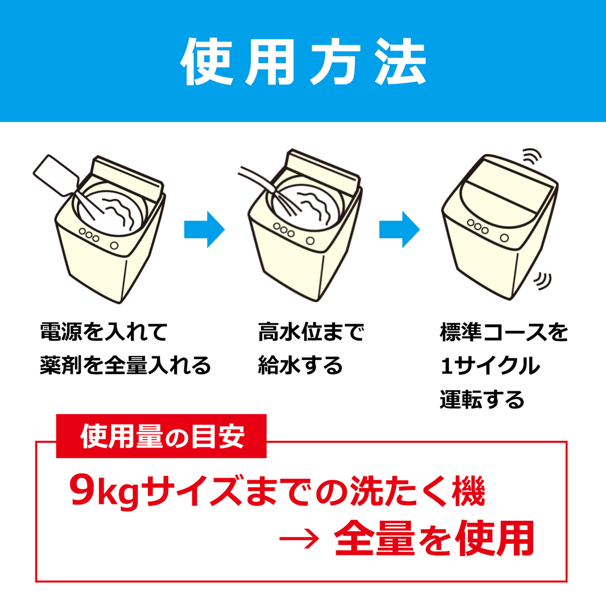Pix 液体洗たく槽クリーナー 550g