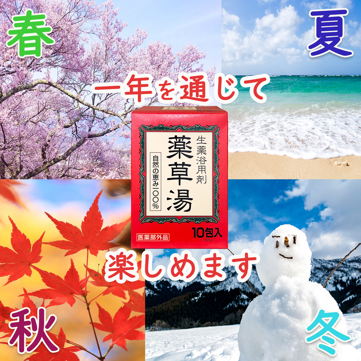 生薬浴用剤 薬草湯 10包