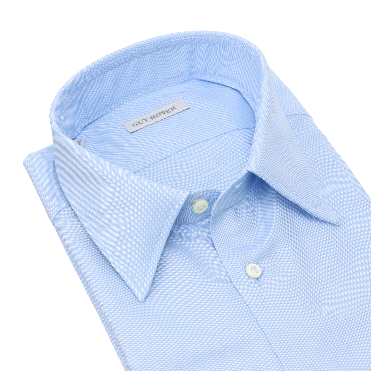 GUY ROVER ギローバー レギュラーカラー ロイヤルオックスフォード ドレスシャツ