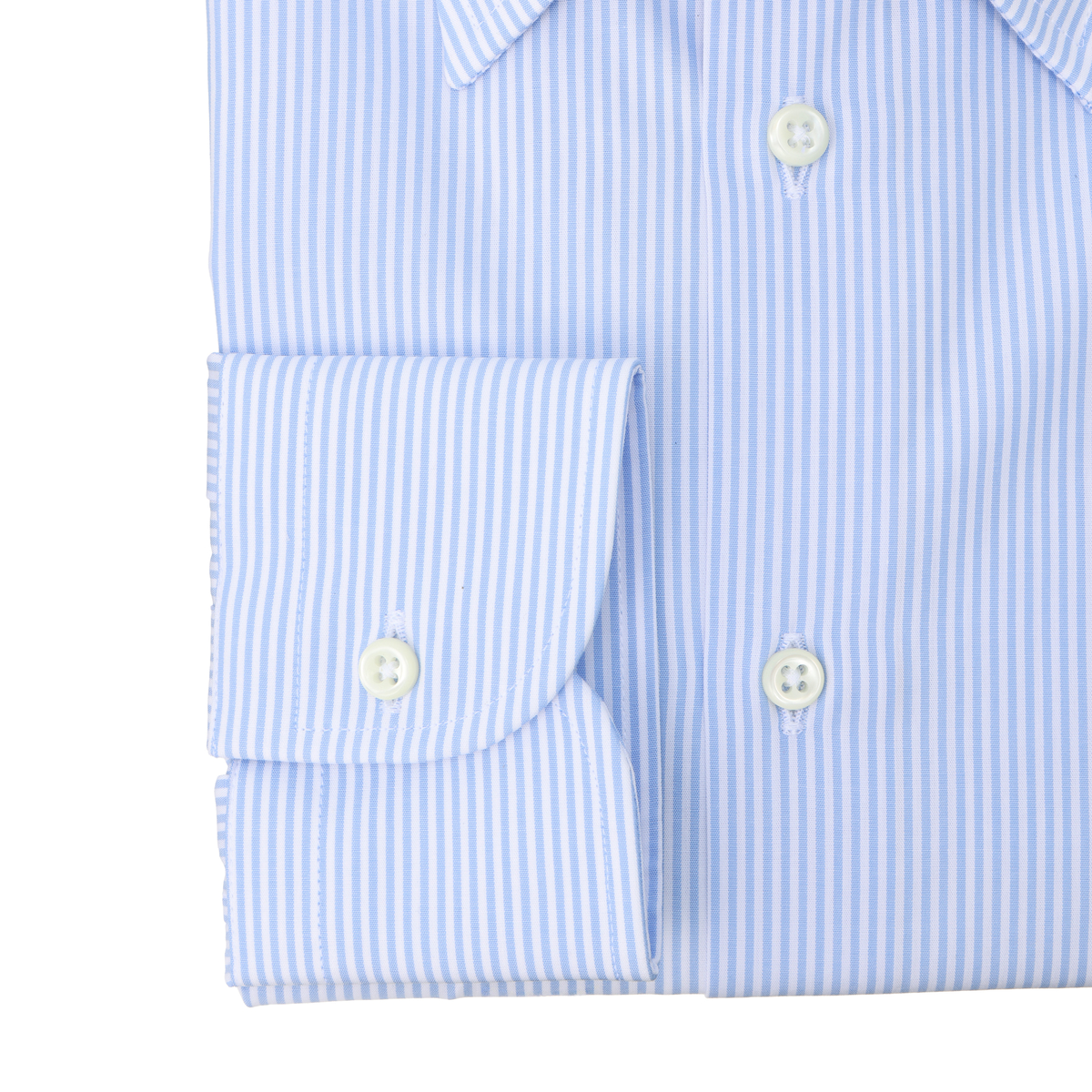 GUY ROVER ギローバー レギュラーカラー コットン ロンドンストライプ ドレスシャツ