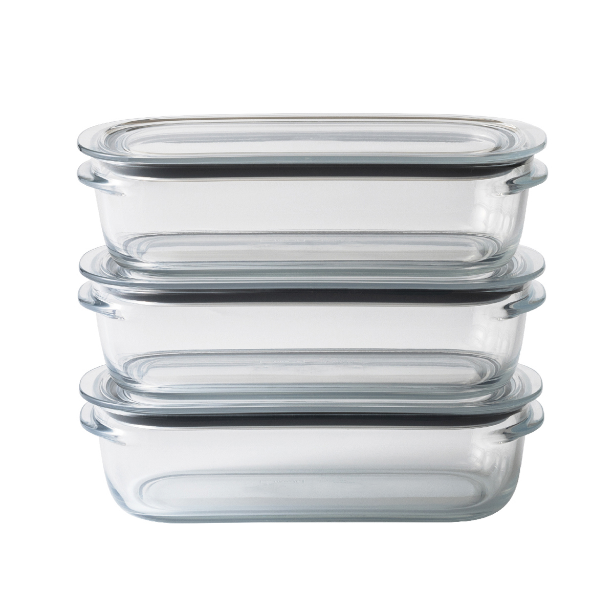 調理ができる保存容器 M（3個組）