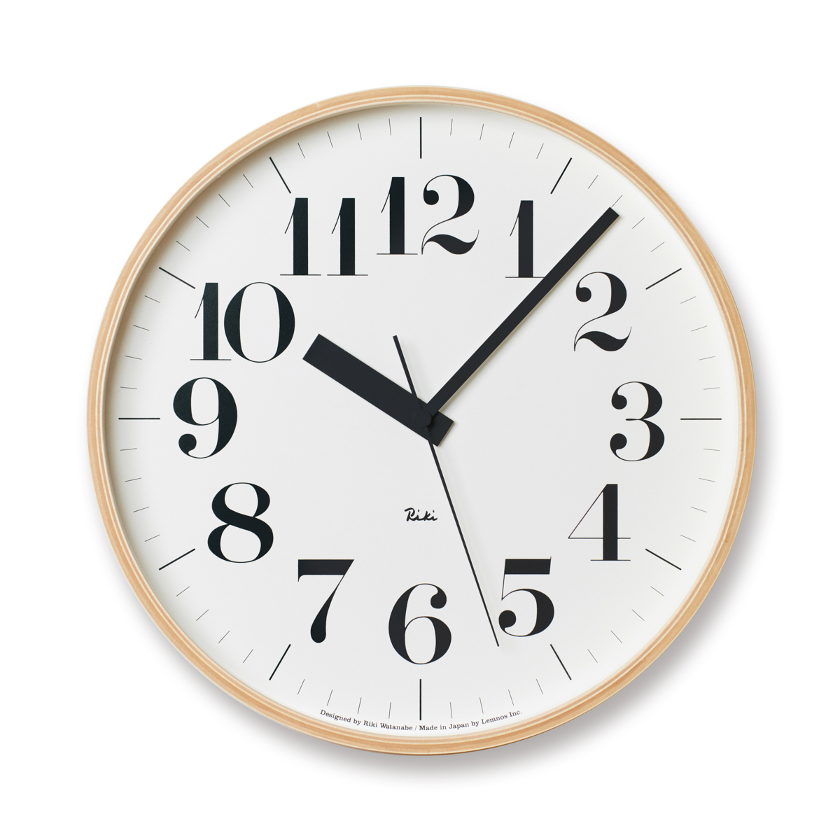 ●RIKI CLOCK RC(リキ クロック アールシー) 電波掛時計