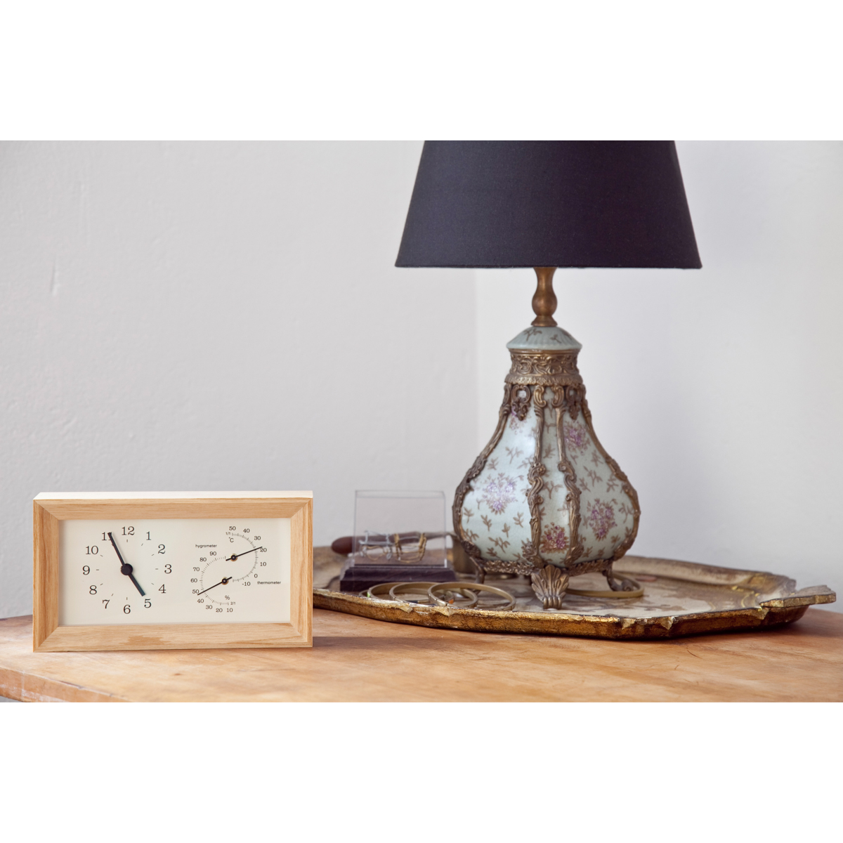 ●FRAME(フレーム) 温湿時計