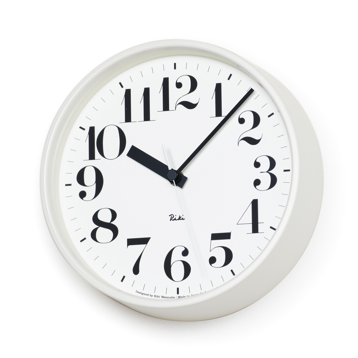 ●RIKI STEEL CLOCK(リキ スティール クロック) 電波時計