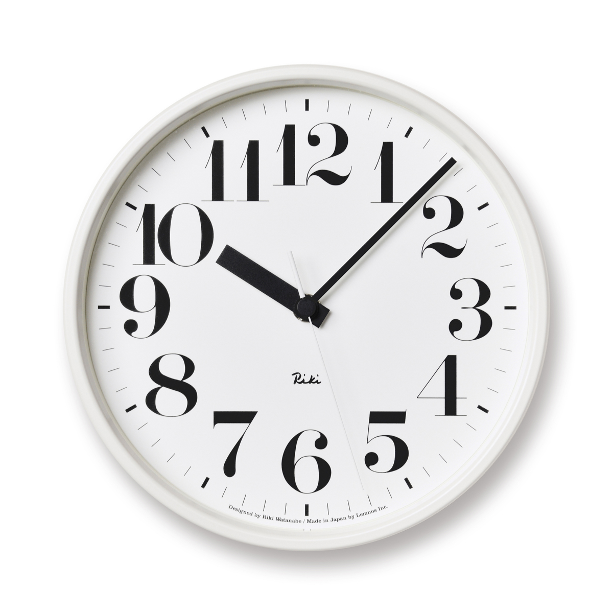 ●RIKI STEEL CLOCK(リキ スティール クロック) 電波時計