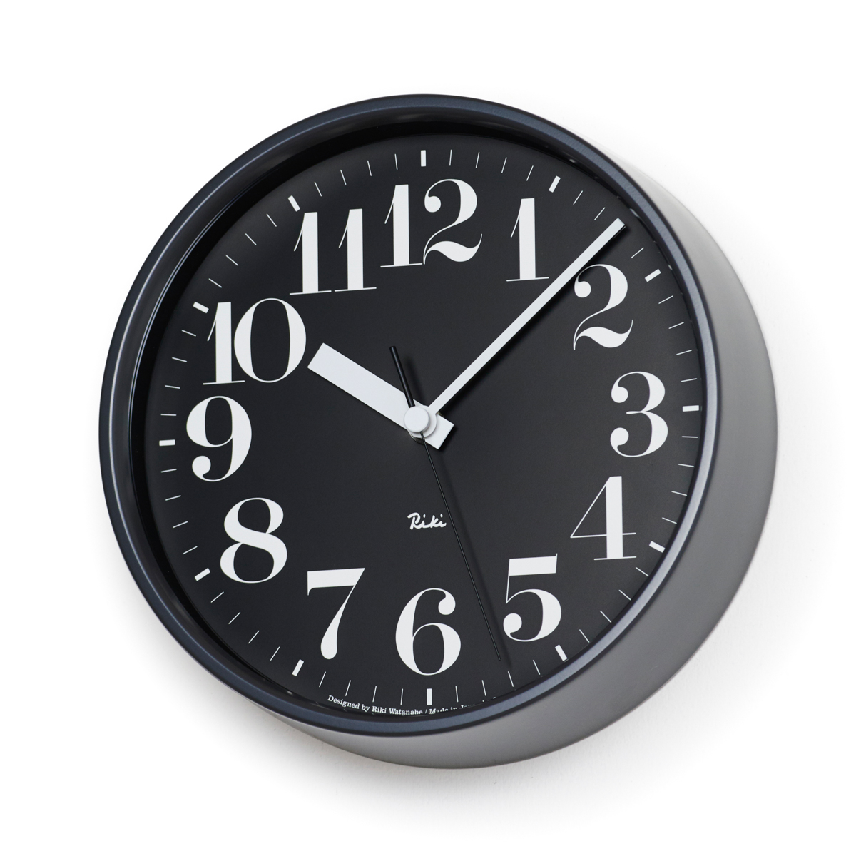 ●RIKI STEEL CLOCK(リキ スティール クロック) 電波時計