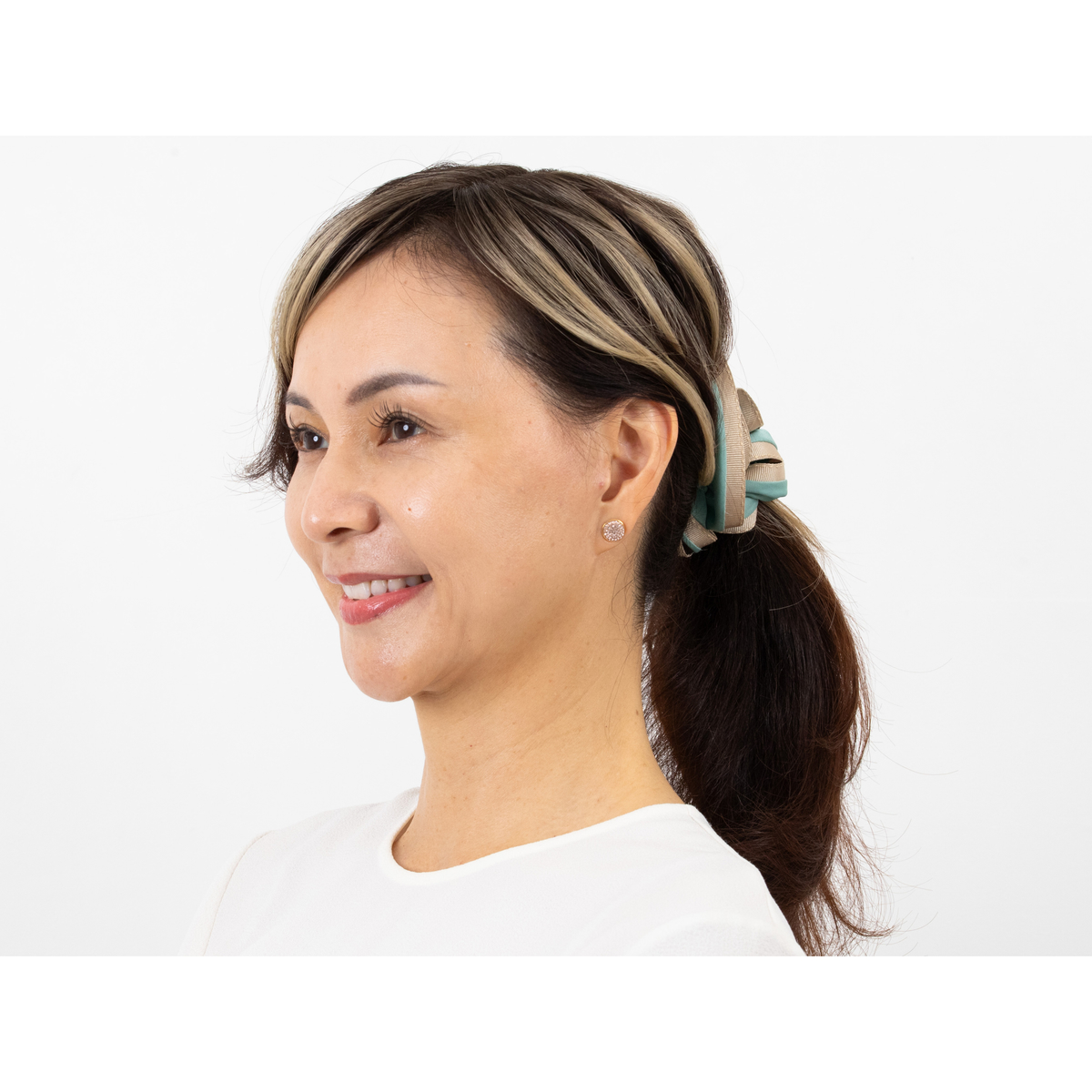 美映えウィッグ　アッシュゴールド