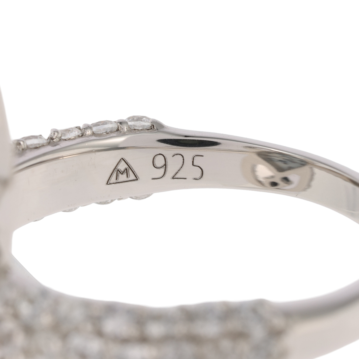 【ヒラリージョイ　クチュール】デンドライトオパール＆ブラックガーネットリング