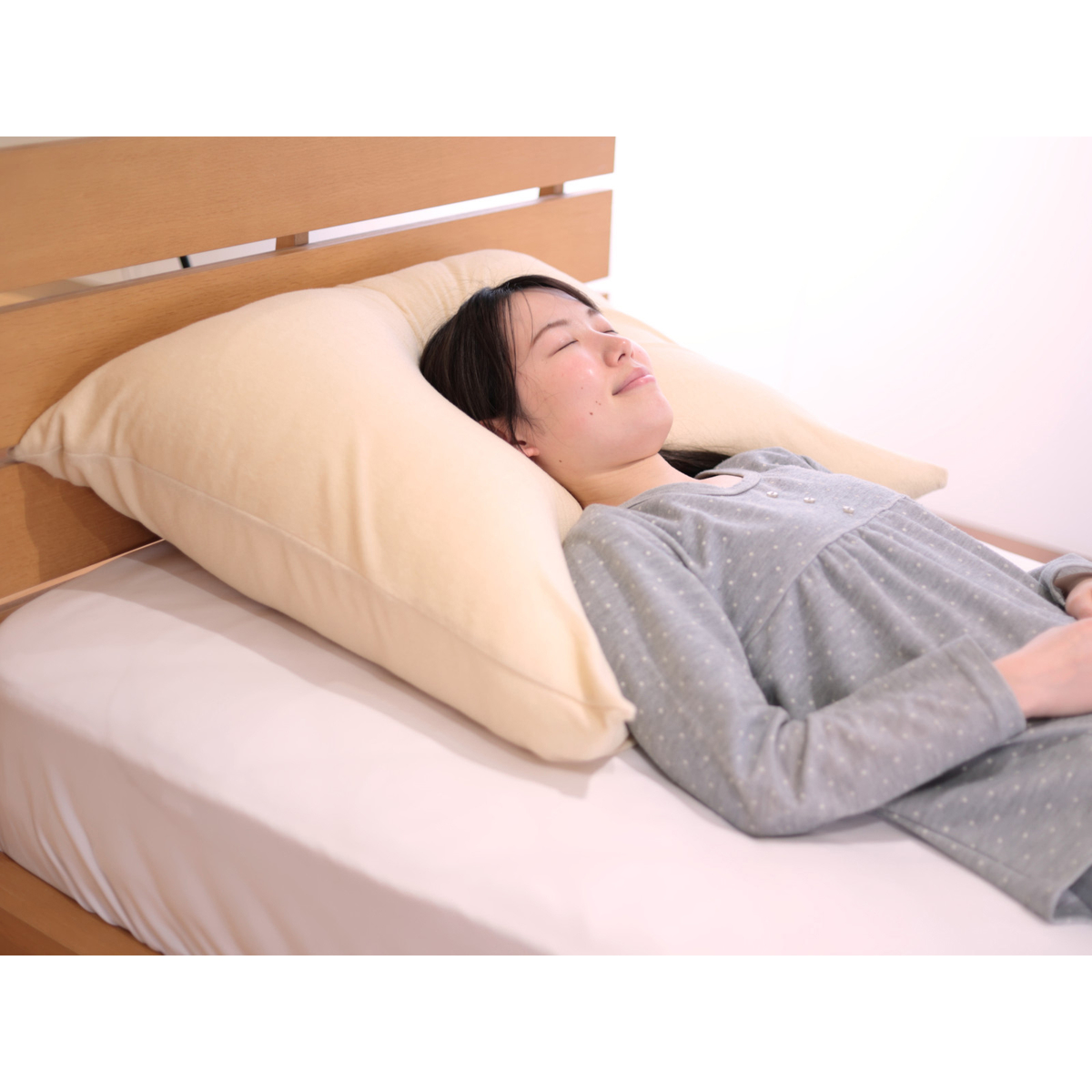 ふわふわ感が気持ちいい大きなサイズのまくら