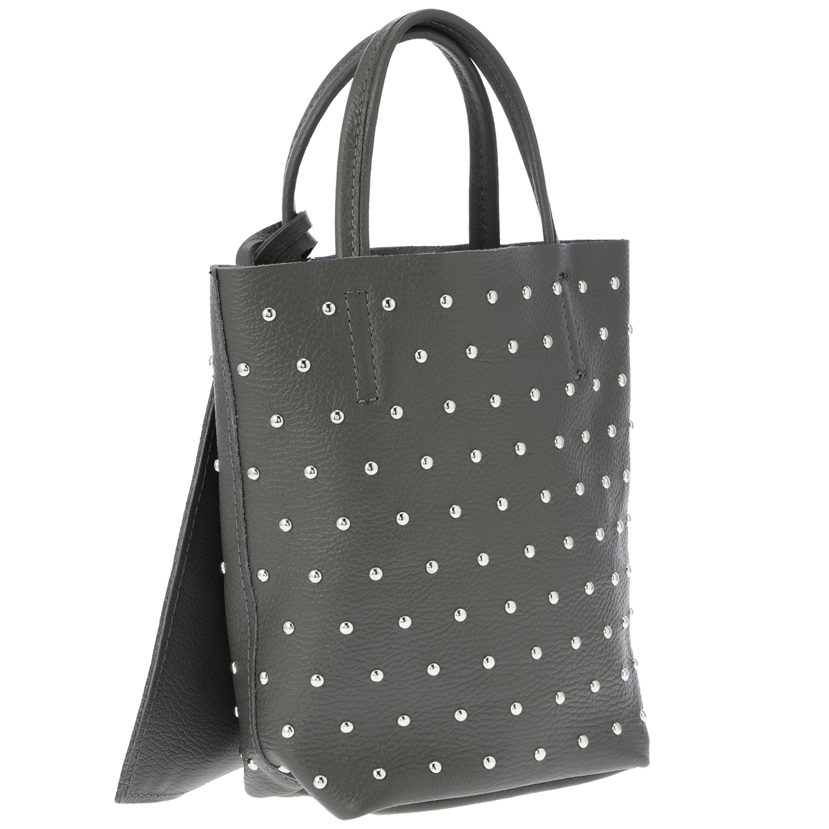 【MARLON FIRENZE】 DOLLAROスタッズ付きトートバッグ　SHOPPER　MINI