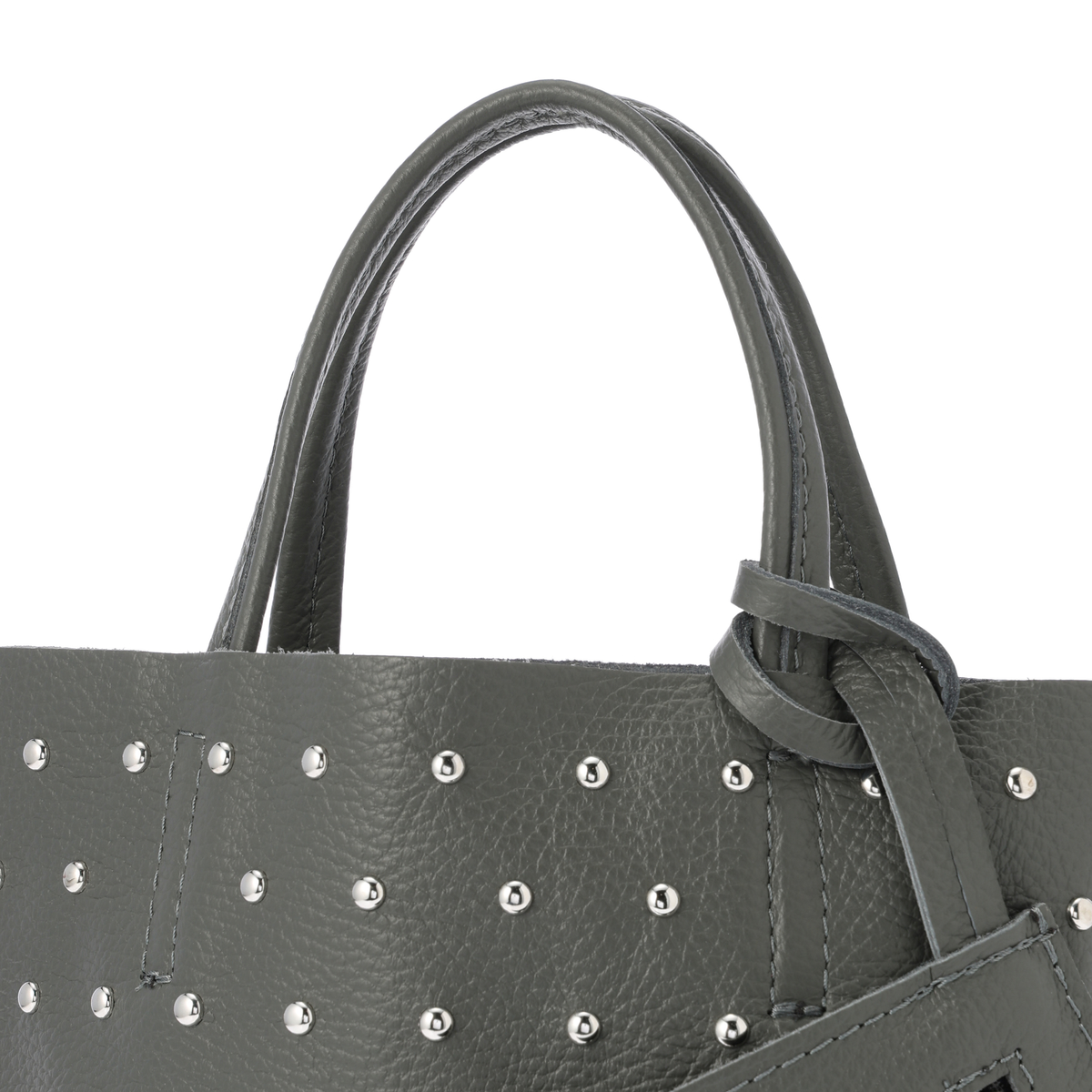 【MARLON FIRENZE】 DOLLAROスタッズ付きトートバッグ　SHOPPER　MINI