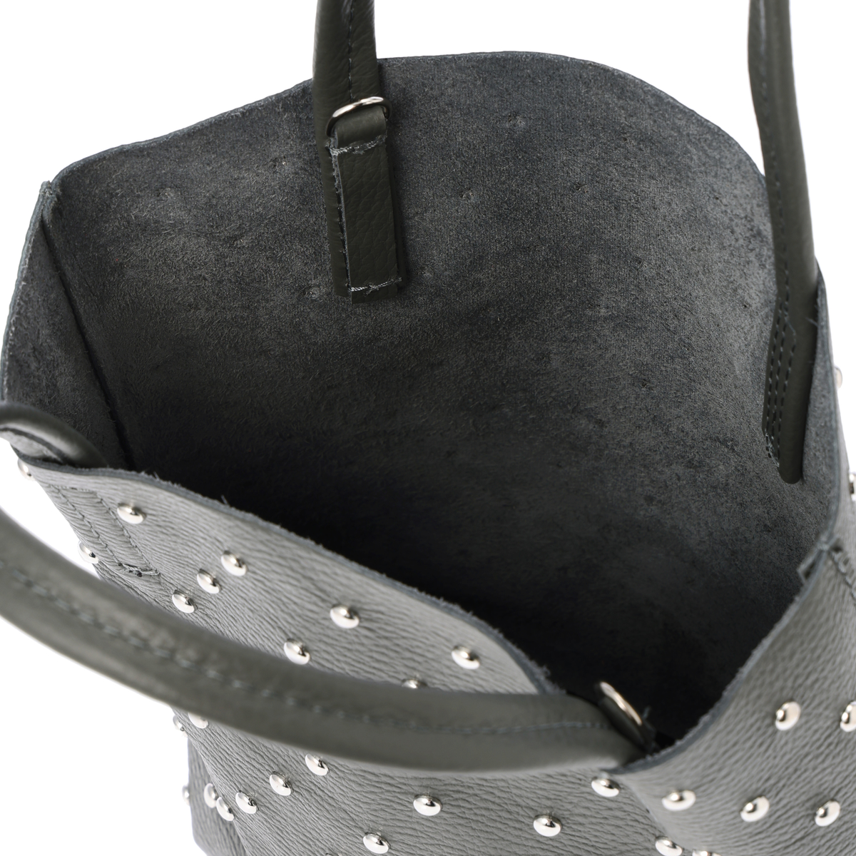 【MARLON FIRENZE】 DOLLAROスタッズ付きトートバッグ　SHOPPER　MINI