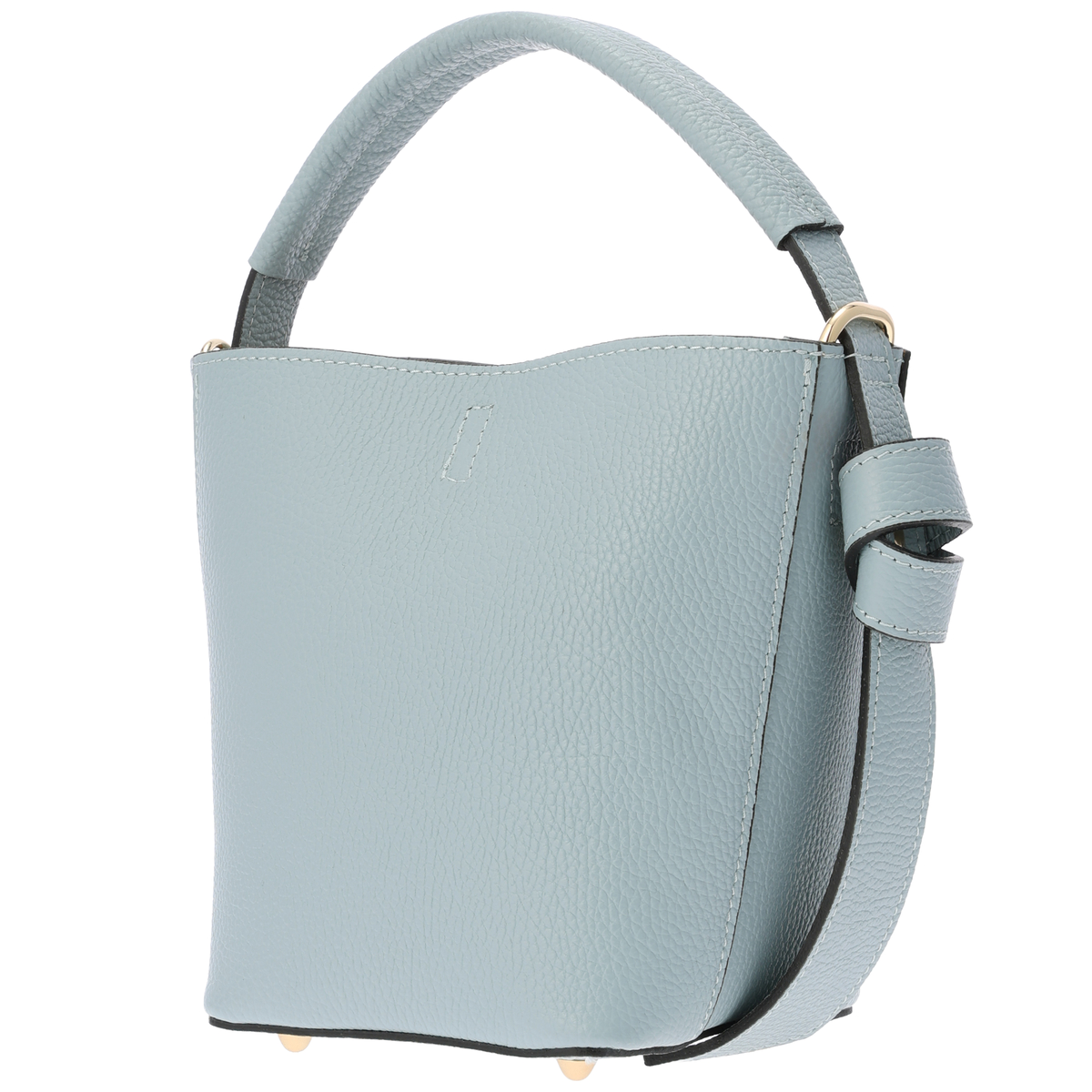 【MARLON FIRENZE】DOLLARO ポーチ付き２WAYバケツバッグ　SECCHIELLO　IVY