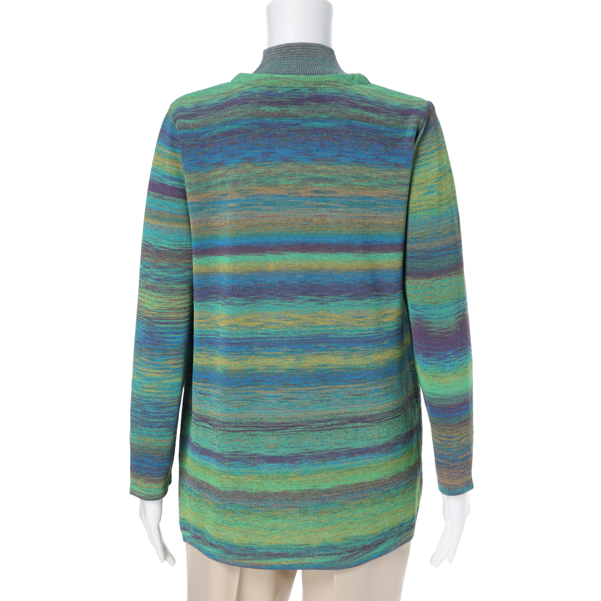 【Cosmo Polaris（コスモポラリス）】かすりボーダーアンサンブル